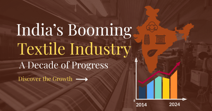 Growth of the Textile Industry in India in the Last 10 Years